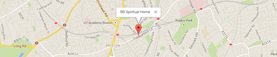 Map to Brixton East, 100 Barrington Road SW9